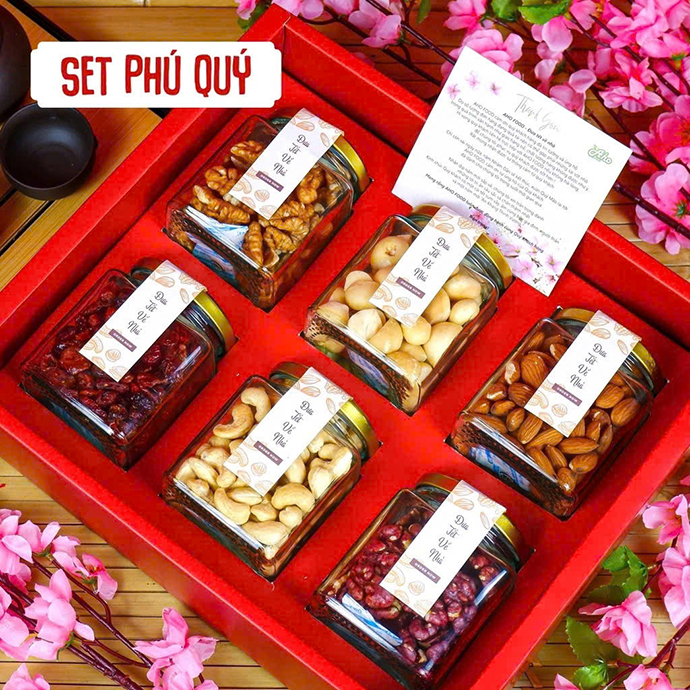 BỘ QUÀ TẾT ĐƠN GIẢN - BỘ QUÀ TẾT Ý NGHĨA CHO NĂM MỚI