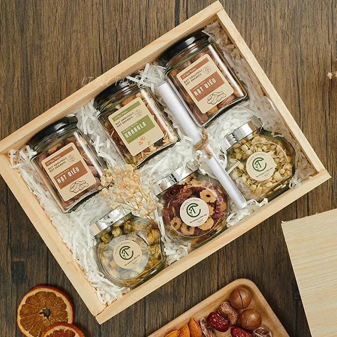 QUÀ TẾT GIÁ RẺ - QUÀ TẾT NĂM 2025 IN LOGO THEO YÊU CẦU