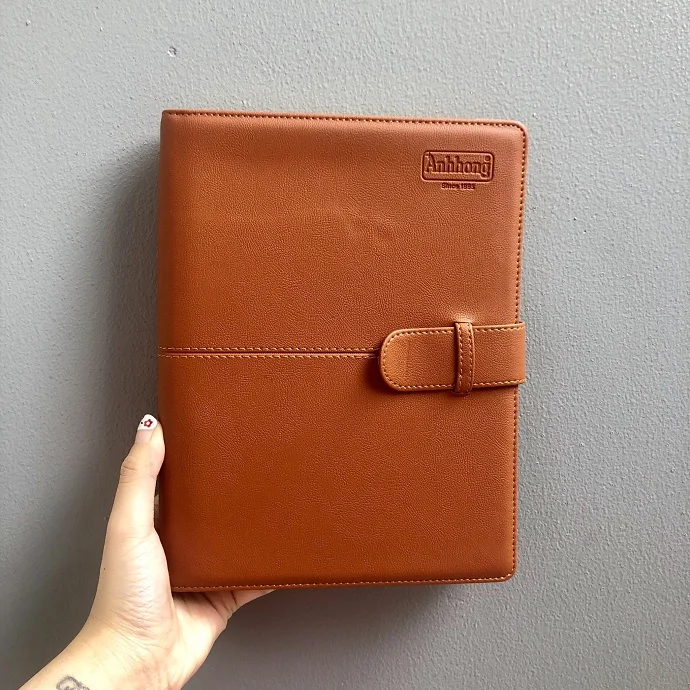 ST32 - SỔ TAY BÌA CÒNG ÁNH HỒNG