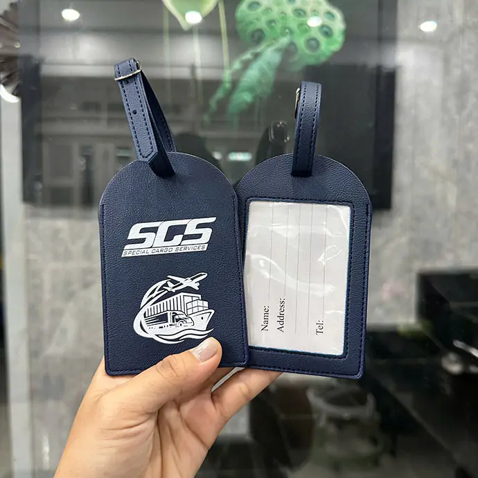 THẺ HÀNH LÝ IN LOGO - PHỤ KIỆN DU LỊCH VÀ QUÀ TẶNG DOANH NGHIỆP ẤN TƯỢNG