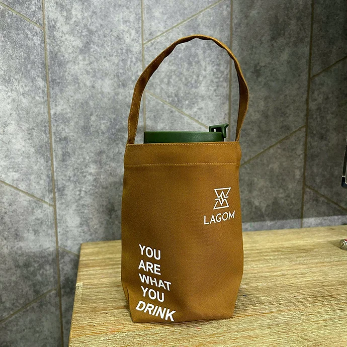 TÚI ĐỰNG BÌNH NƯỚC IN LOGO - TIỆN DỤNG, GIÁ RẺ