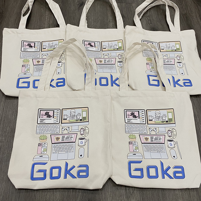 TÚI CANVAS IN CHUYỂN NHIỆT - TÚI CANVAS GOKA