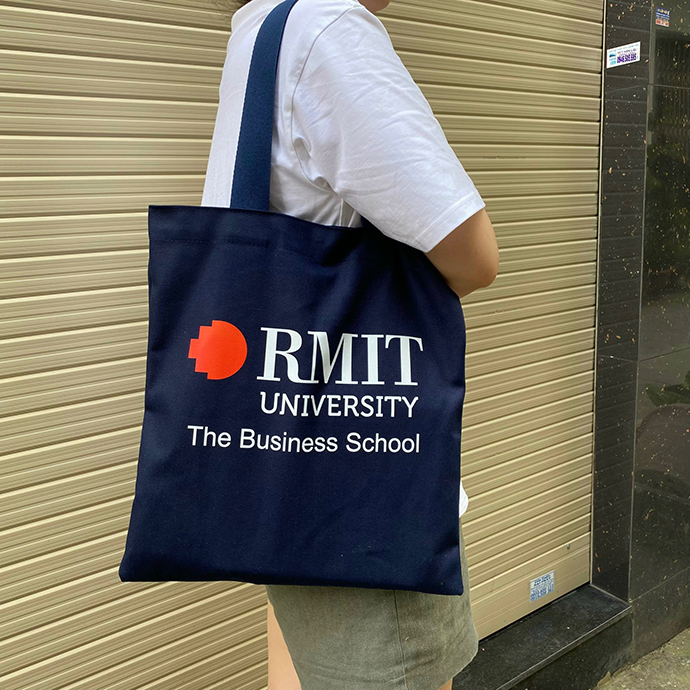 TÚI CANVAS IN LOGO RMIT - TÚI CANVAS GIÁ RẺ