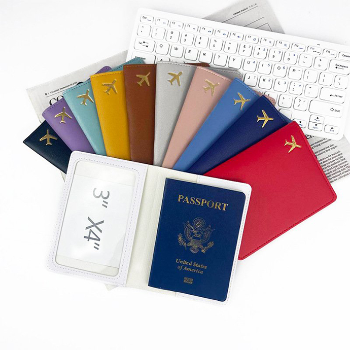 VÍ ĐỰNG HỘ CHIẾU - VÍ ĐỰNG PASSPORT DU LỊCH IN LOGO THEO YÊU CẦU