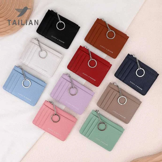 VÍ ĐỰNG TIỀN MINI CÓ MÓC KHÓA DÀNH CHO NỮ