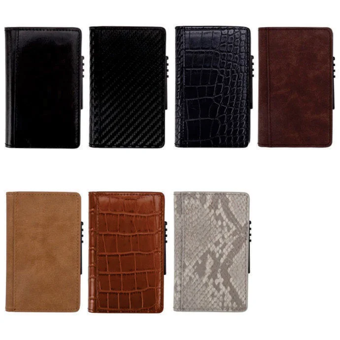 VÍ DA MINI ĐỰNG THẺ CÓ CẦN ĐẨY - VNC 06