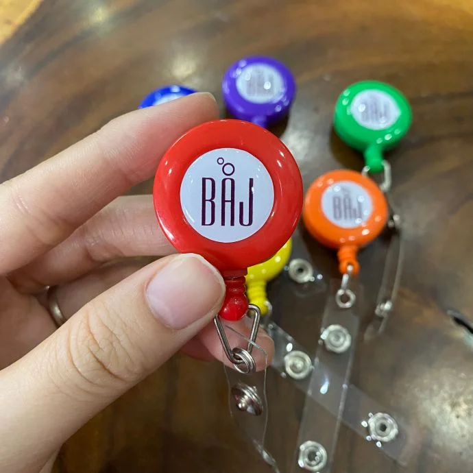 YOYO NHIỀU MÀU PHỤ KIỆN THẺ ĐEO CO RÚT IN LOGO