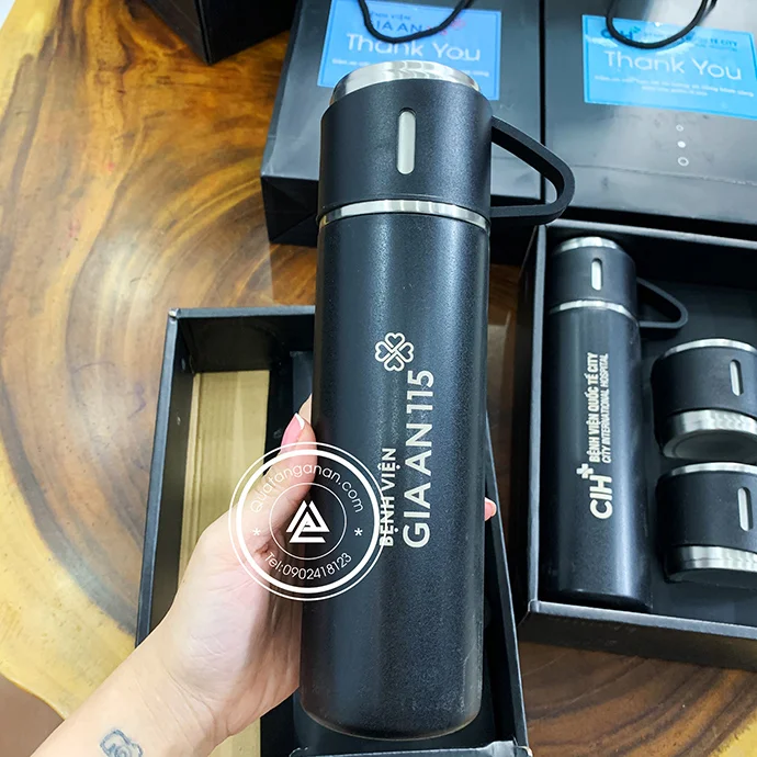 BÌNH GIỮ NHIỆT 2IN1 KÈM NẮP UỐNG TIỆN DỤNG