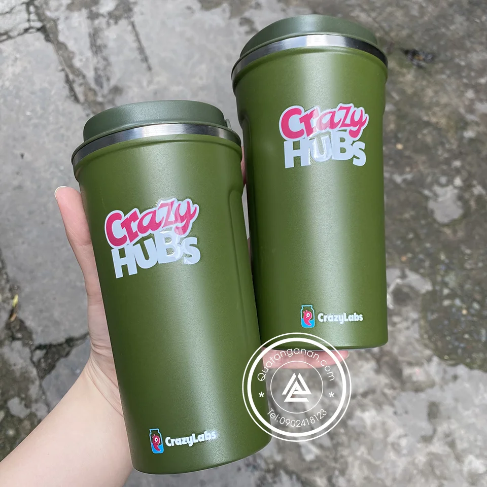 LY GIỮ NHIỆT 500ML IN LOGO CÔNG NGHỆ UV GIÁ RẺ