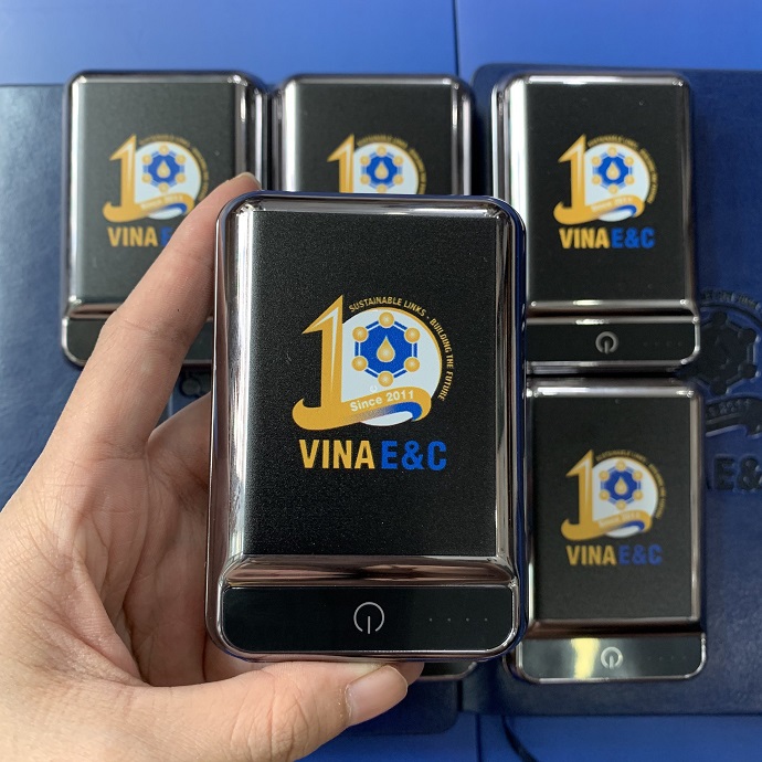 PIN DỰ PHÒNG FEELTEK NANO 10.000mAh IN LOGO VINA E&C