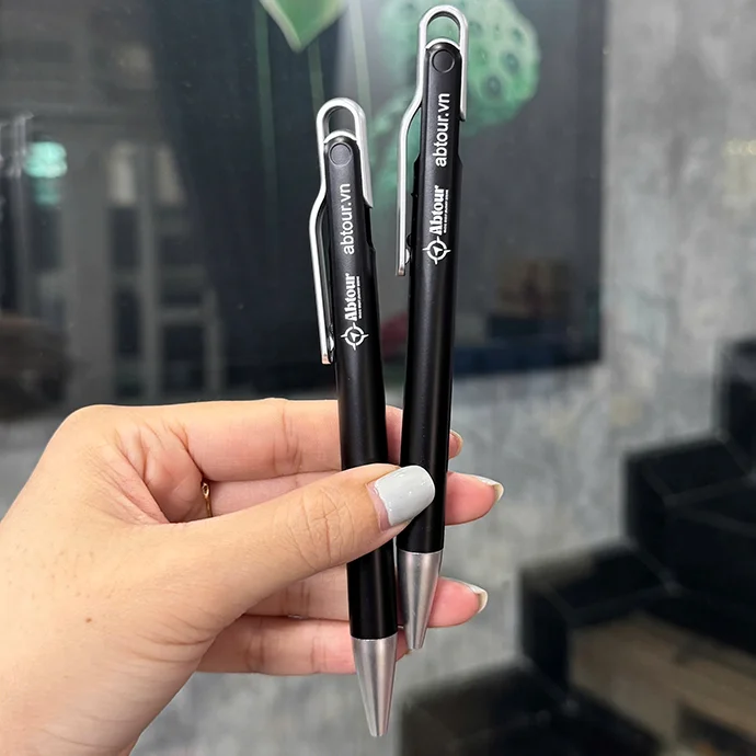 BÚT BI NHỰA AP - 0723 IN LOGO - BÚT BI IN LOGO GIÁ RẺ