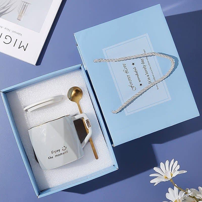 BỘ QUÀ TẶNG LY SỨ IN LOGO - SẢN XUẤT THEO YÊU CẦU GIÁ RẺ