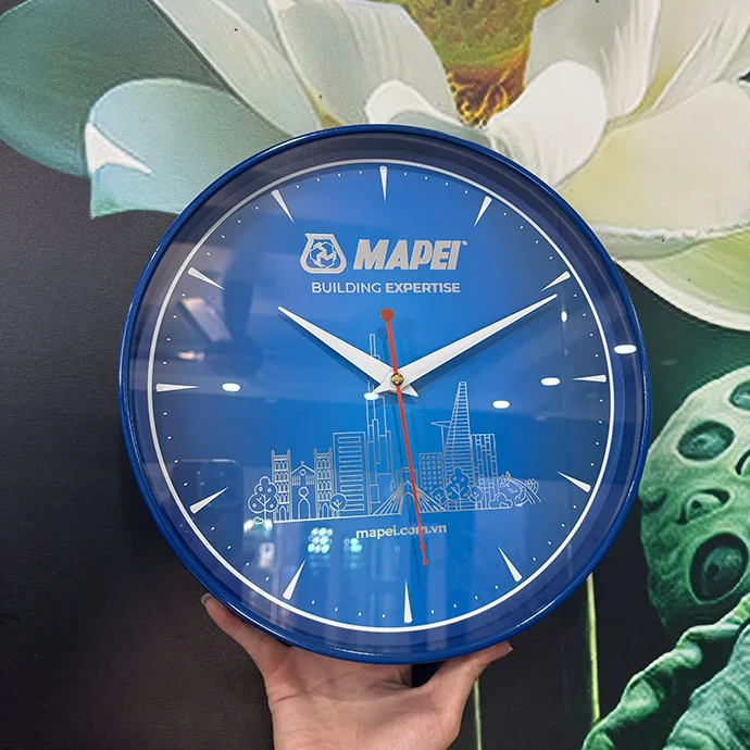 ĐỒNG HỒ TREO TƯỜNG IN LOGO - ĐỒNG HỒ IN LOGO THEO YÊU CẦU