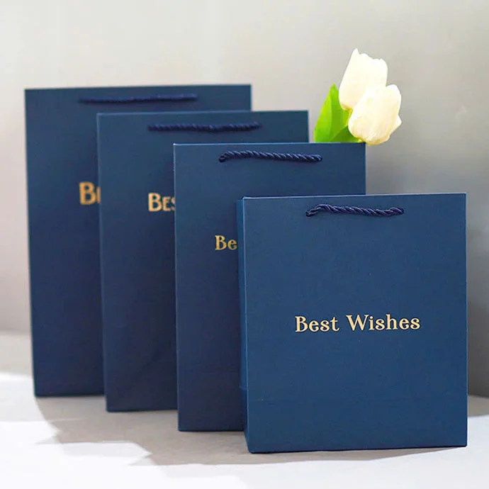 SẢN XUẤT TÚI GIẤY ĐỰNG QUÀ TẶNG IN LOGO THEO YÊU CẦU