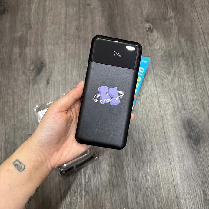 PIN SỰ DỰ PHÒNG 10.000mAh THIẾT KẾ LOGO THEO YÊU CẦU