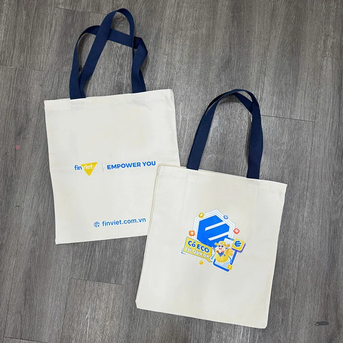 TÚI VẢI CANVAS DÂY ĐAI MAY IN LOGO THEO YÊU CẦU